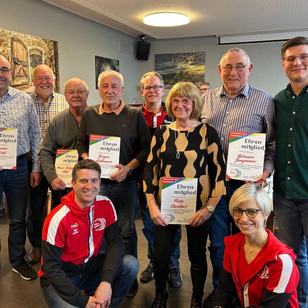 Vorstand und Ehrenmitglieder